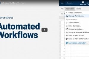 Smartsheet Automated Workflows feature announcement