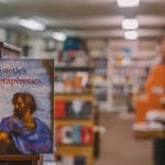 A copy of Aristotle’s Metaphysics on a bookshop shelf