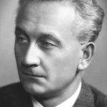 Black and white portrait of Albert Szent-Gyorgyi