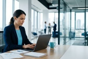 Consultant building a quality system