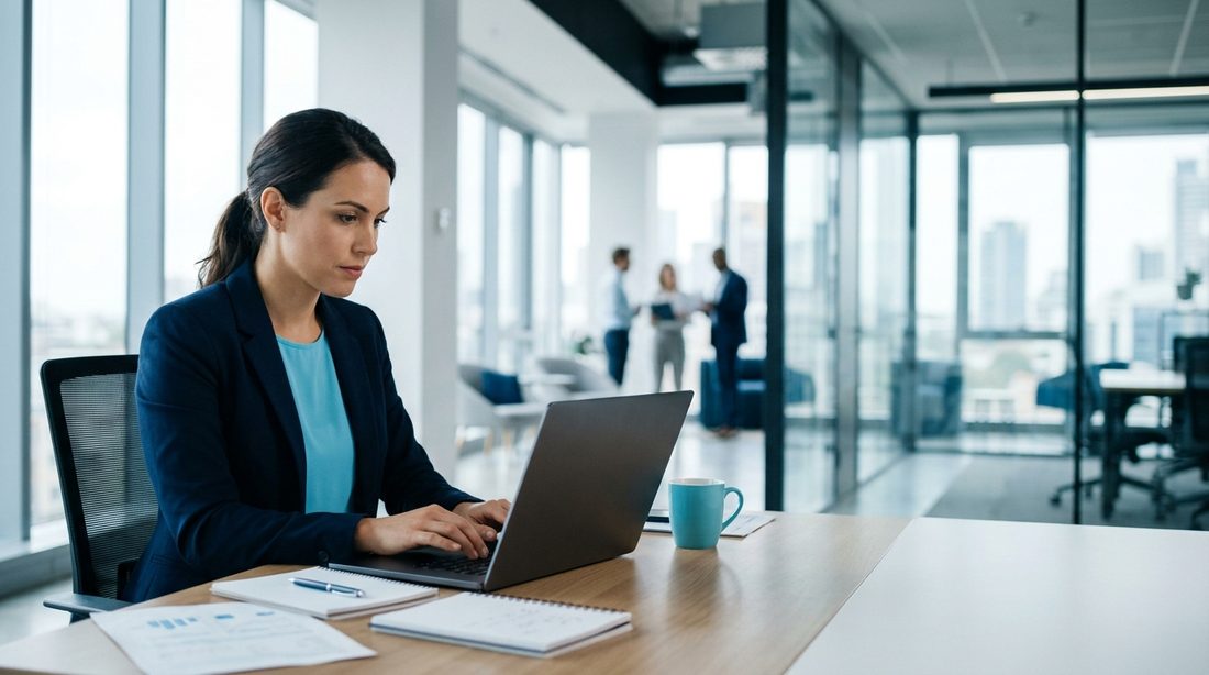 Consultant building a quality system