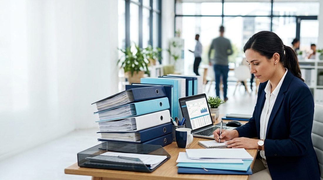 Business owner building a management system
