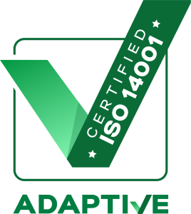 Example Adaptive Certifications ISO 14001 certification mark