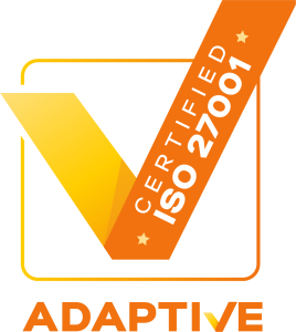 Example Adaptive Certifications ISO/IEC 27001 certification mark