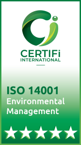 Example Certifi International ISO 14001 certification mark