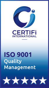Example Certifi International ISO 9001 certification mark