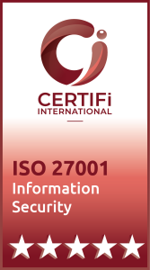 Example Certifi International ISO/IEC 27001 certification mark