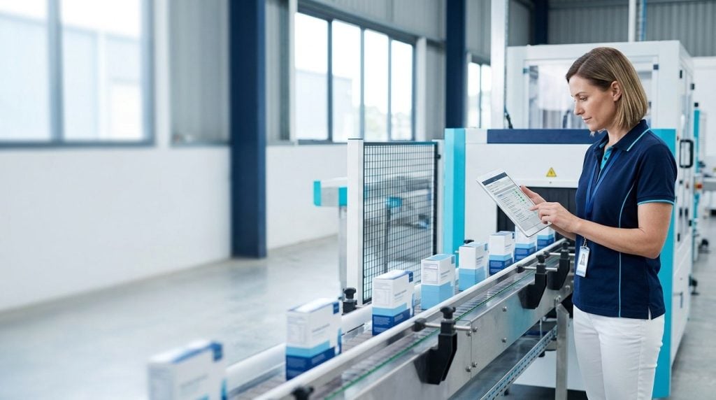 ISO 9001 quality management inspection in an Australian workshop