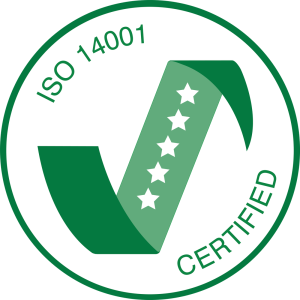Example Sci Qual International ISO 14001 certification mark