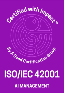 Example A Good Certification Group ISO/IEC 42001 certification mark